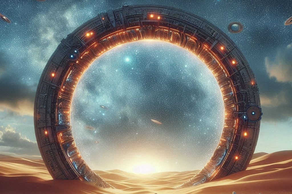 Ein Stargate als Portal in eine andere Zeit