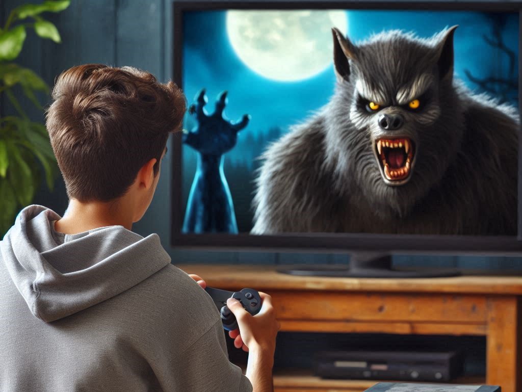 Werwolf als Charakter im Gaming